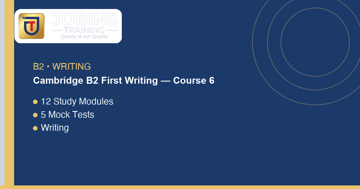 B2 Writing: Build a Paragraph Plan From the Task Verbs