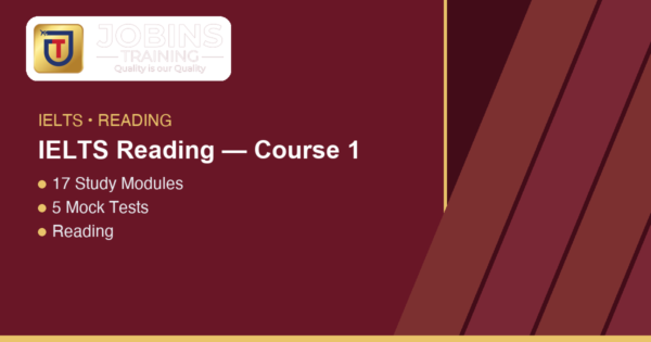 IELTS Reading — Course 1 — Matching Information / Headings