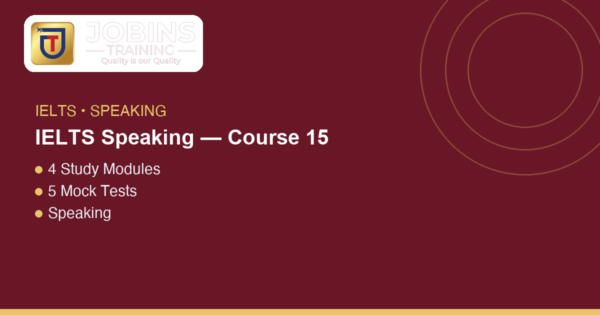 IELTS Speaking — Course 15 — Journeys & Admiration