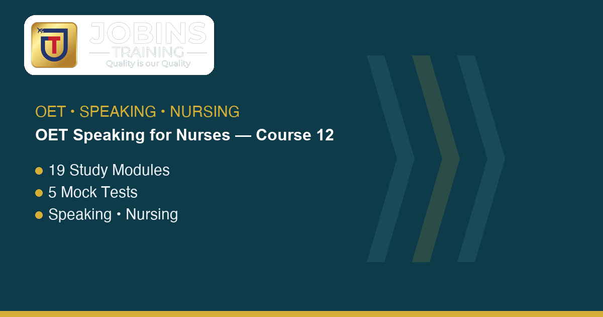 OET Nursing High Cholesterol Role-Play: Respond to Frustration