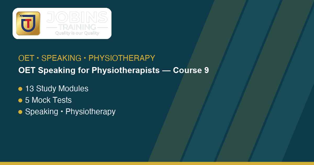 OET Physiotherapy: Guillain–Barré Recovery and a Clear Timeline