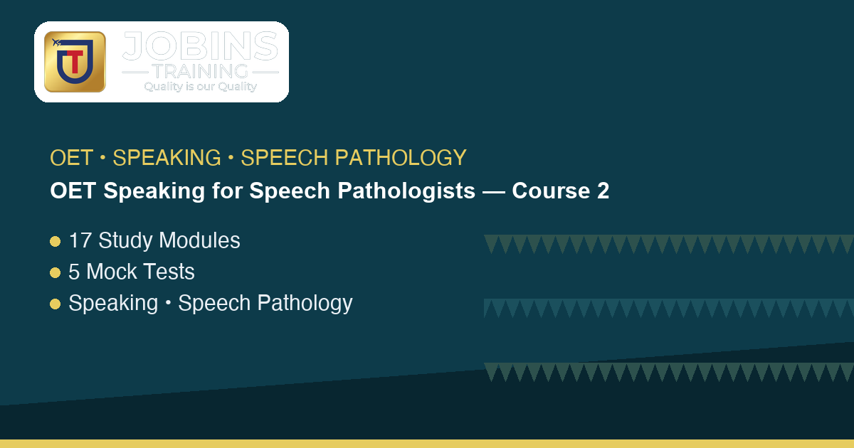 OET Speech Pathology: Aphasia and Asking for a Real Communication Example