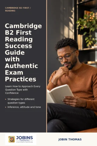 Cambridge B2 First Reading Success Guide with Authentic Exam Practices — book cover