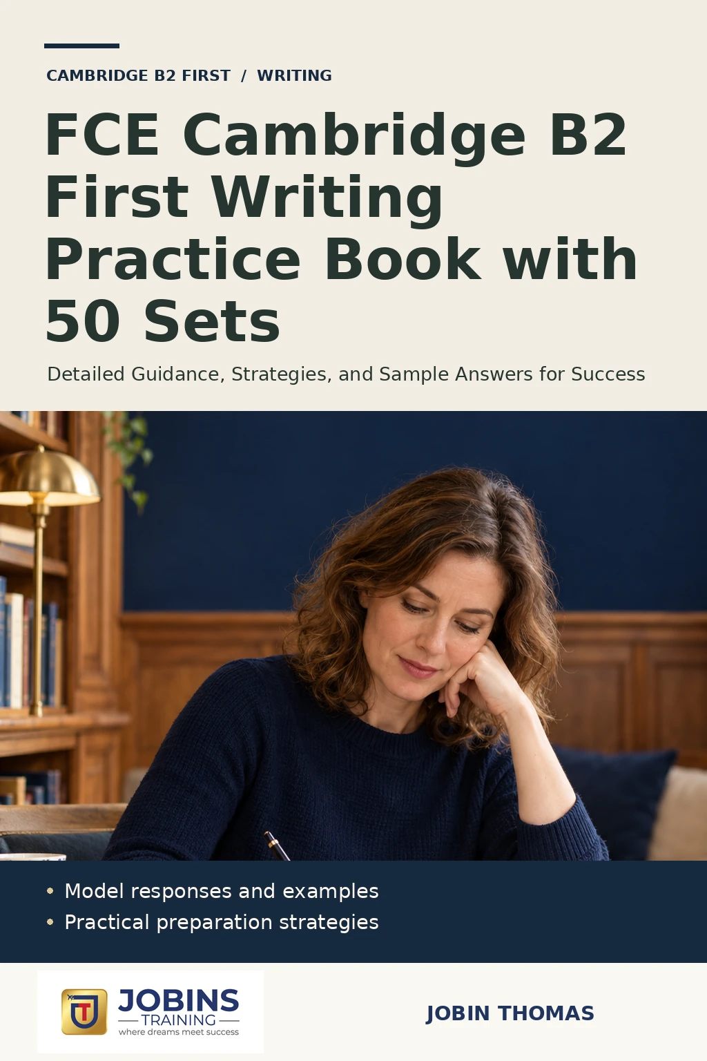 FCE Cambridge B2 First Writing Practice — book cover