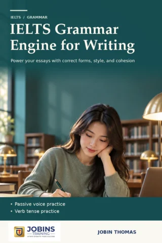 IELTS Grammar Engine for Writing — book cover