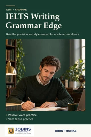 IELTS Writing Grammar Edge — book cover