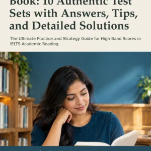 IELTS Academic Reading Book: 10 Authentic Test Sets with Answers, Tips, and Detailed Solutions by Jobin Thomas — front cover