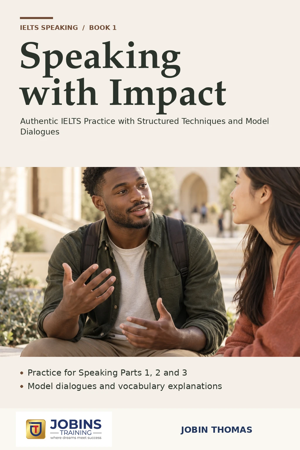 Speaking with Impact by Jobin Thomas — front cover
