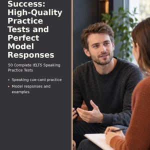 IELTS Speaking Success: High-Quality Practice Tests and Perfect Model Responses by Jobin Thomas — front cover