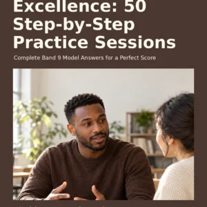 IELTS Speaking Excellence: 50 Step-by-Step Practice Sessions by Jobin Thomas — front cover