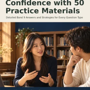 IELTS Speaking Confidence with 50 Practice Materials by Jobin Thomas — front cover