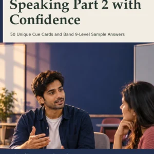 Master IELTS Speaking Part 2 with Confidence by Jobin Thomas — front cover