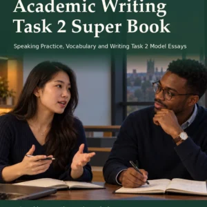 IELTS Speaking and Academic Writing Task 2 Super Book by Jobin Thomas — front cover