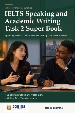 IELTS Speaking and Academic Writing Task 2 Super Book — book cover