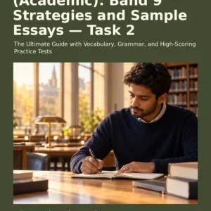 Mastering IELTS Writing (Academic): Band 9 Strategies and Sample Essays — Task 2 by Jobin Thomas — front cover