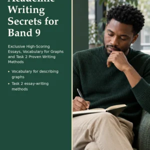 IELTS Academic Writing Secrets for Band 9 by Jobin Thomas — front cover
