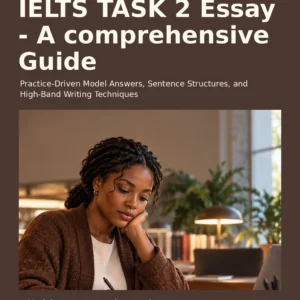 Navigating the IELTS TASK 2 Essay - A comprehensive Guide by Jobin Thomas — front cover