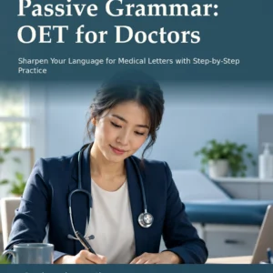 Formal Writing with Passive Grammar: OET for Doctors by Jobin Thomas — front cover
