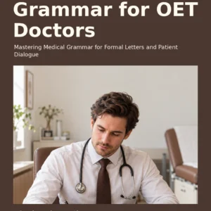 Precision Grammar for OET Doctors by Jobin Thomas — front cover