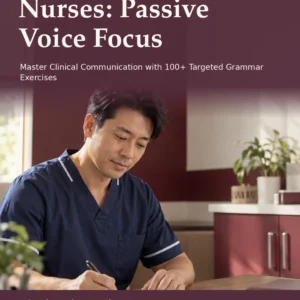 English Grammar for Nurses: Passive Voice Focus by Jobin Thomas — front cover