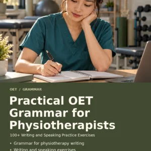 Practical OET Grammar for Physiotherapists by Jobin Thomas — front cover