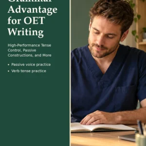 The Grammar Advantage for OET Writing by Jobin Thomas — front cover