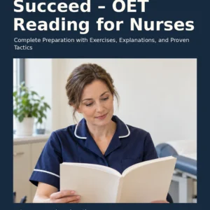 Read, Understand, Succeed – OET Reading for Nurses by Jobin Thomas — front cover