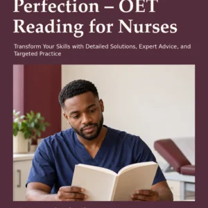 From Practice to Perfection – OET Reading for Nurses by Jobin Thomas — front cover