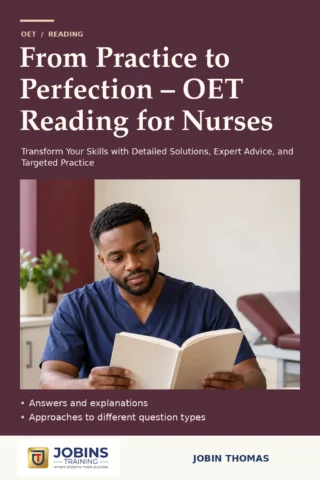 From Practice to Perfection – OET Reading for Nurses — book cover