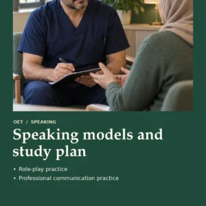 Speaking models and study plan by Jobin Thomas — front cover