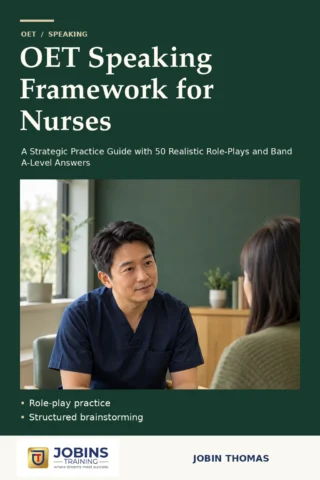 OET Speaking Framework for Nurses — book cover