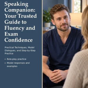 The OET Nurses Speaking Companion: Your Trusted Guide to Fluency and Exam Confidence by Jobin Thomas — front cover