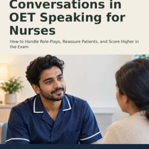 Confident Conversations in OET Speaking for Nurses by Jobin Thomas — front cover