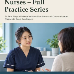 OET Speaking for Nurses – Full Practice Series by Jobin Thomas — front cover