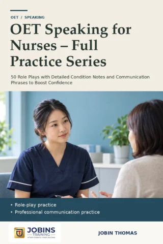 OET Speaking for Nurses – Full Practice Series — book cover