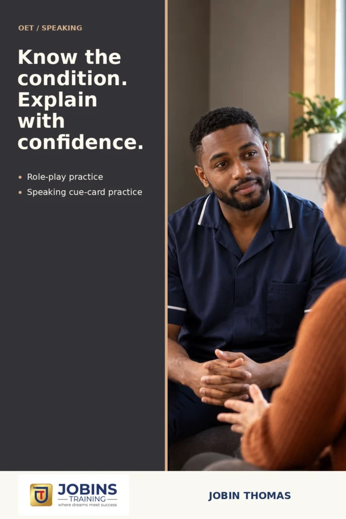 Know the condition. Explain with confidence. by Jobin Thomas — front cover