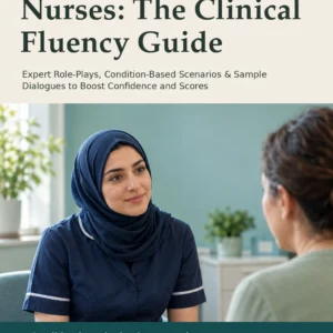 OET Speaking for Nurses: The Clinical Fluency Guide by Jobin Thomas — front cover
