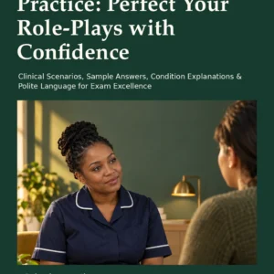 OET Nursing Speaking Practice: Perfect Your Role-Plays with Confidence by Jobin Thomas — front cover