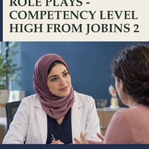 OET SPEAKING - 15 ROLE PLAYS - COMPETENCY LEVEL HIGH FROM JOBINS 2 by Jobin Thomas — front cover