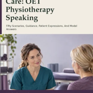 From Role Play To Real Care: OET Physiotherapy Speaking by Jobin Thomas — front cover