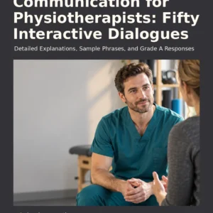 Unlocking OET Communication for Physiotherapists: Fifty Interactive Dialogues by Jobin Thomas — front cover