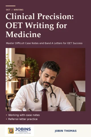 Clinical Precision: OET Writing for Medicine — book cover