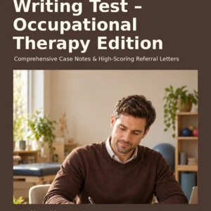 Crack the OET Writing Test – Occupational Therapy Edition by Jobin Thomas — front cover