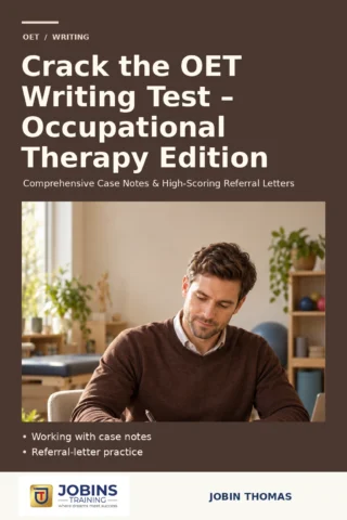 Crack the OET Writing Test – Occupational Therapy Edition — book cover