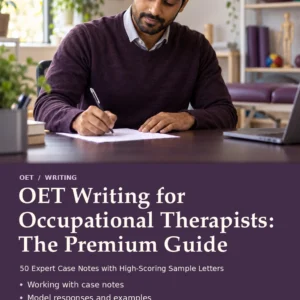 OET Writing for Occupational Therapists: The Premium Guide by Jobin Thomas — front cover