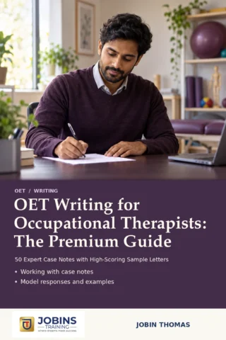 OET Writing for Occupational Therapists: The Premium Guide — book cover