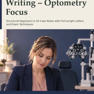 Score Band A in OET Writing – Optometry Focus by Jobin Thomas — front cover