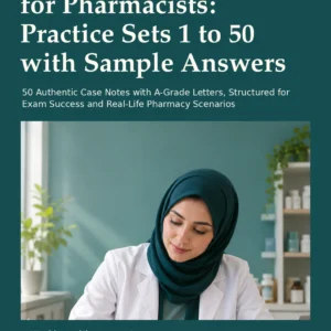 Advanced OET Writing for Pharmacists: Practice Sets 1 to 50 with Sample Answers by Jobin Thomas — front cover