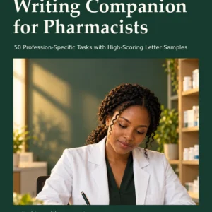 The Premium OET Writing Companion for Pharmacists by Jobin Thomas — front cover