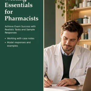 OET Writing Essentials for Pharmacists by Jobin Thomas — front cover